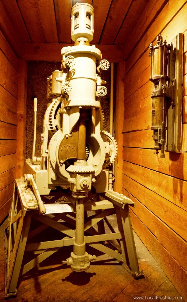 Wallace Mining Museum Large Drill bit