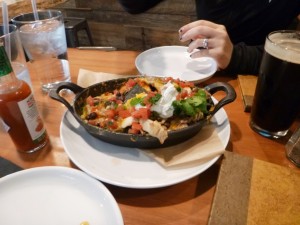 The Cast Iron Layered Nachos