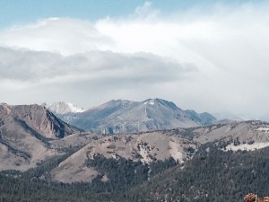 San Joaquin Mountain from Earthquake Dome