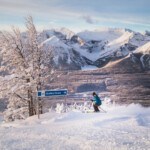 front side of Lake Louise Ski Resort