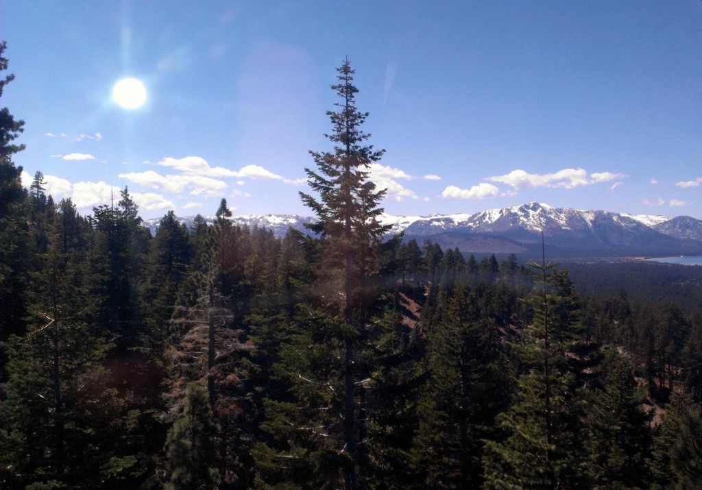 The views are simply spectacular at Heavenly ski resort.