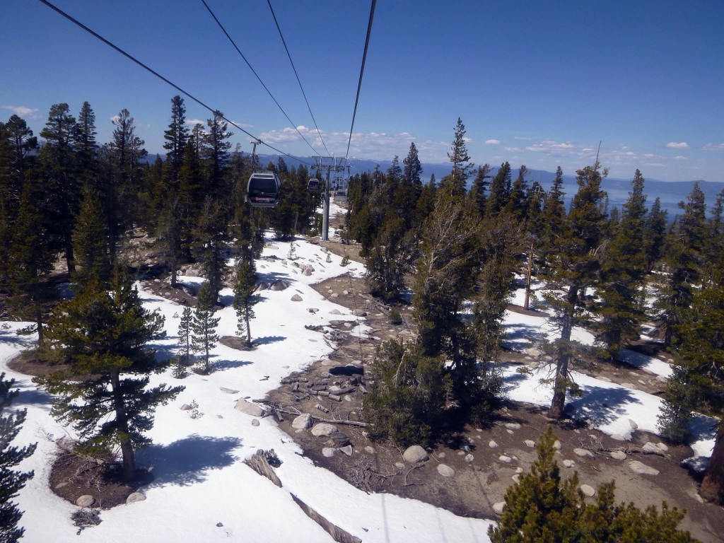 Heavenly Gondola on one of the worst winters in US history