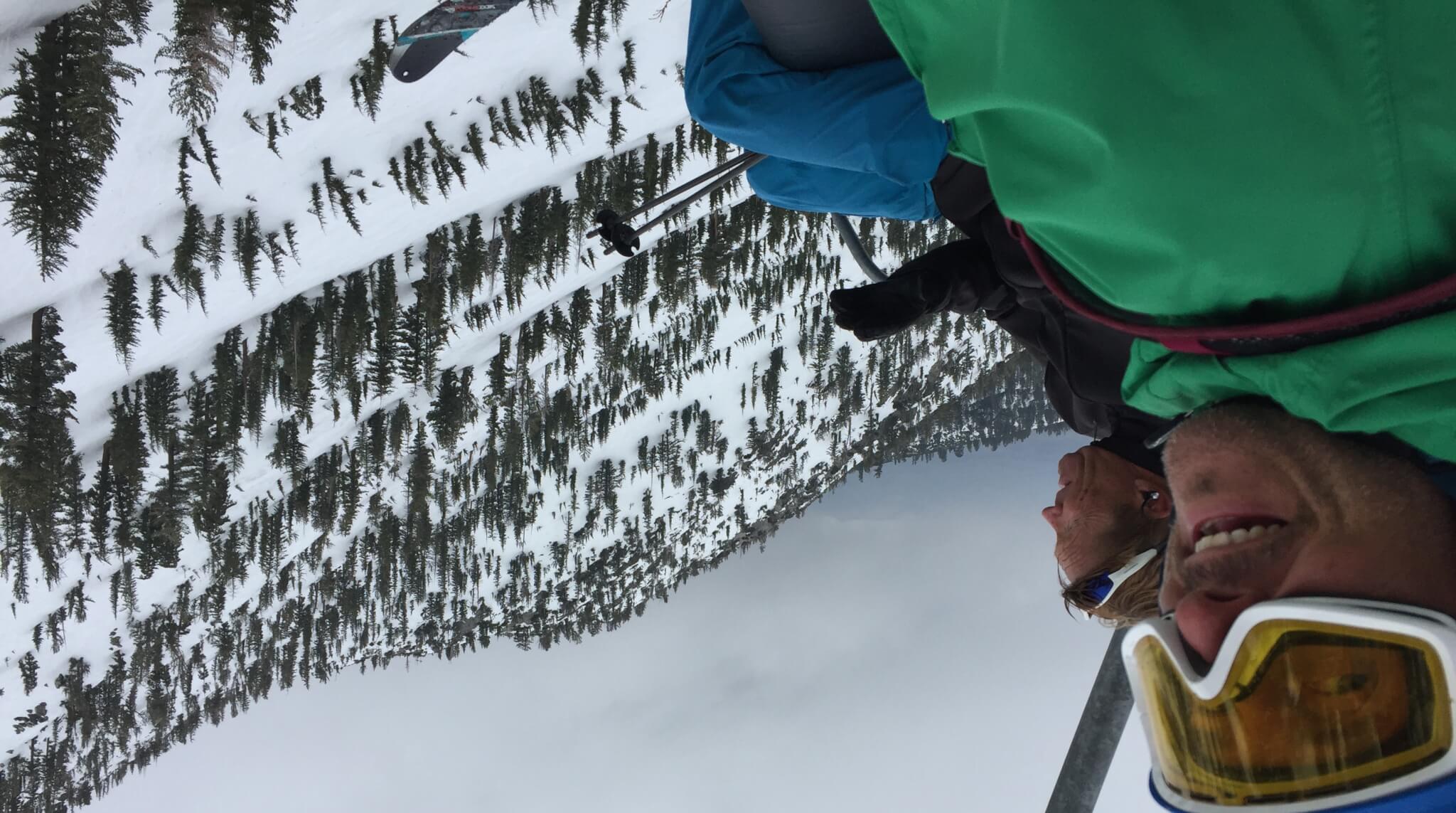 Mt Rose Snowboarding Chairlift