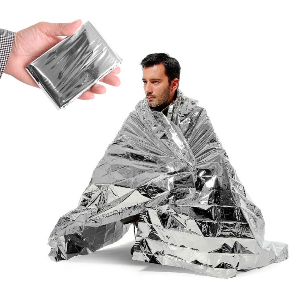 Mylar Thermal Blanket Hiking Tip