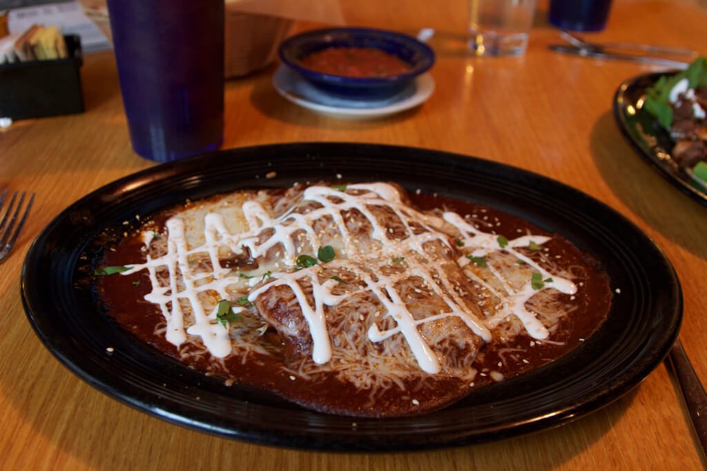 Elk Chorizo Enchiladas Image taken by: Scott Oglesby Flickr Account: therealkurumi