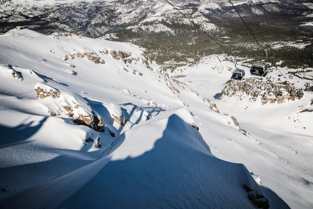 Fresh Snowfall over Mammoth Mountain - Image Courtesy Mammoth Mountain