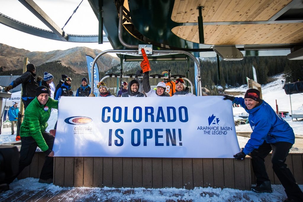 Arapahoe Basin -2016-17 Opening Day Image taken by: Dave Camara/Arapahoe Basin Ski Area