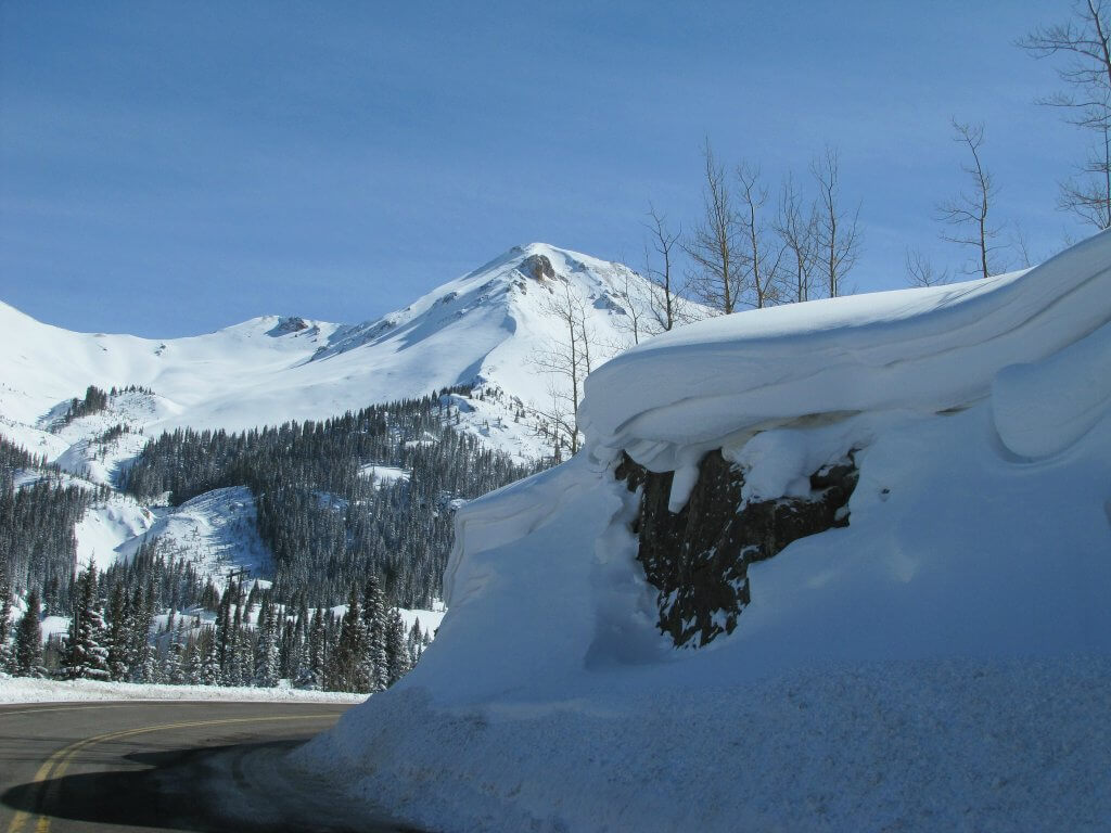 Most Dangerous Roads to Ski Resorts Silverton in Southern Colorado