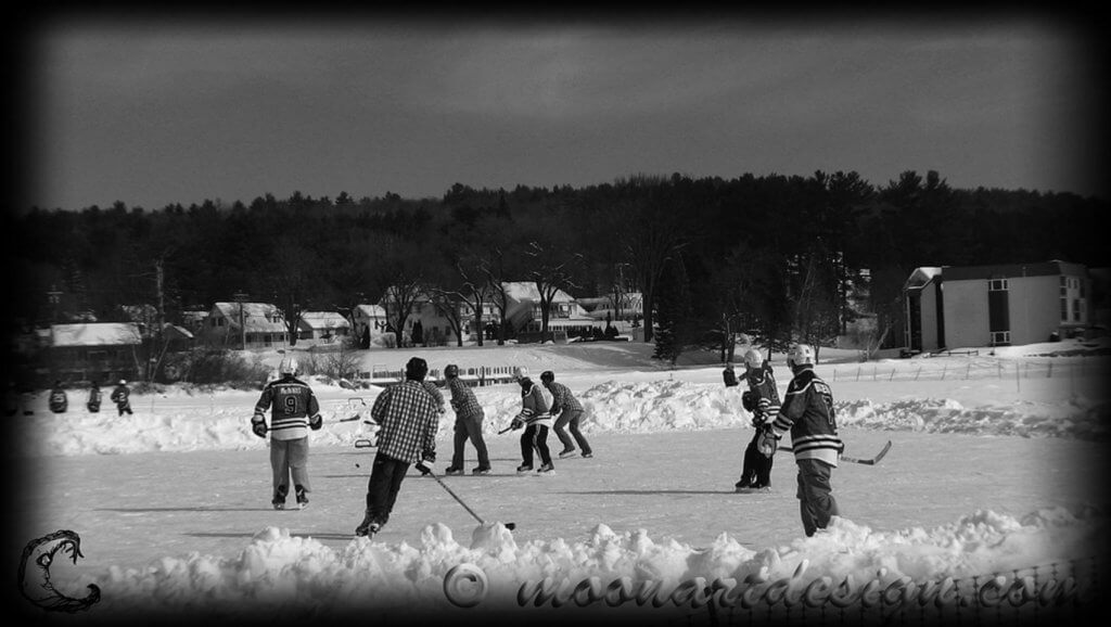 Pond Hockey Another way to enjoy the mountains