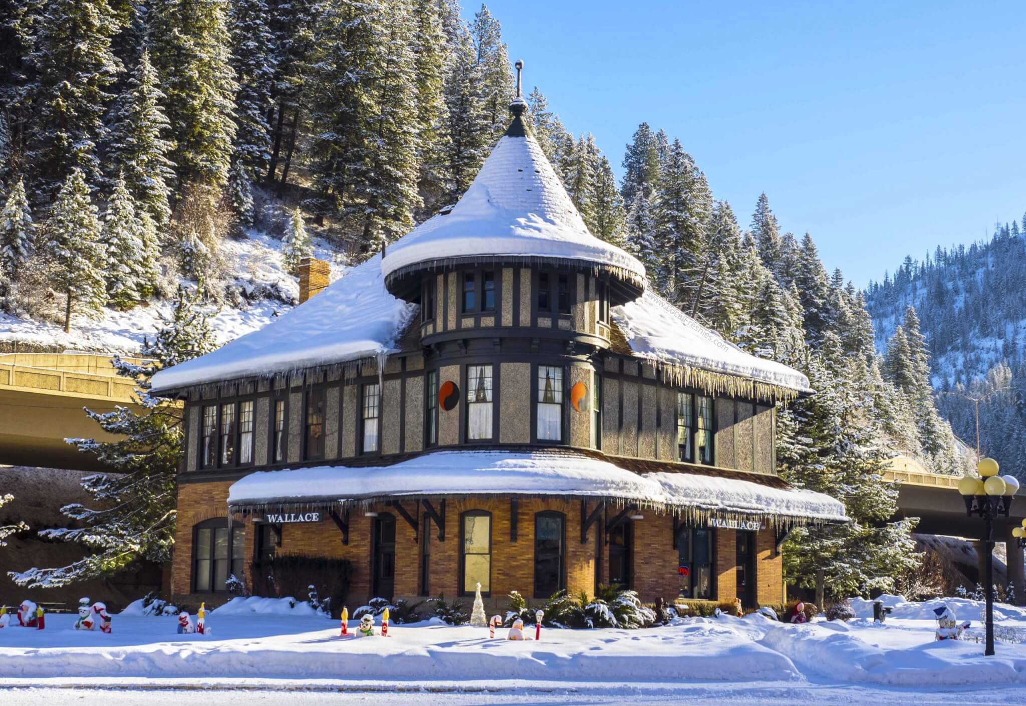 North Pacific Depot a real life glimpse into the history of Wallace Idaho