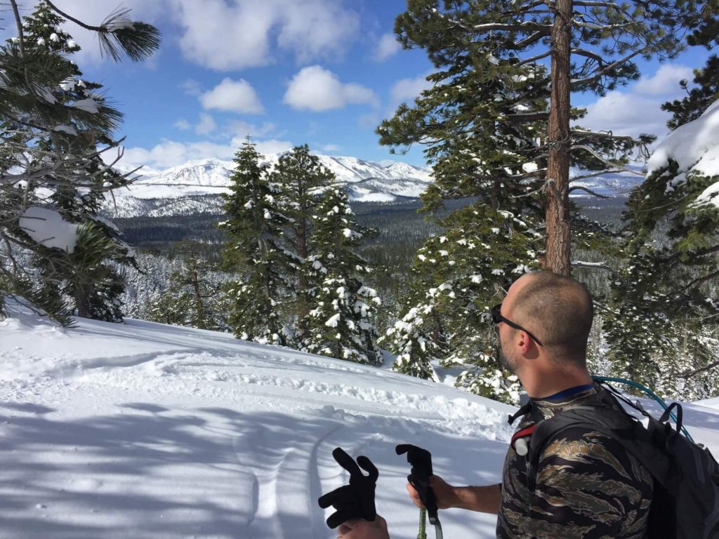 Trimmer Peak South Lake Tahoe Winter