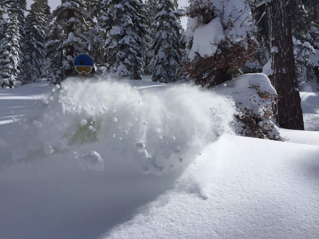 Trimmer Peak Pow Slash Sunshine South Lake Tahoe