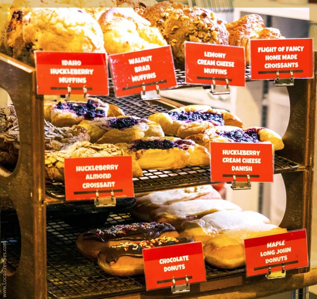  Flight of Fancy Donuts Croissant Danish in Donnelly Idaho