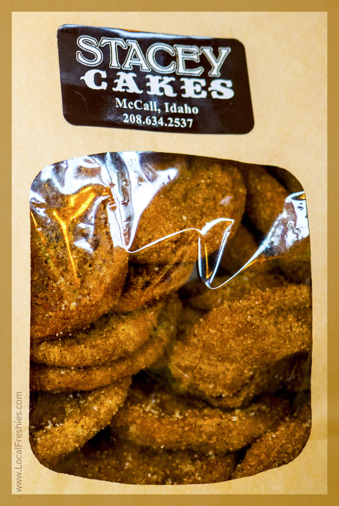 McCall Idaho Tamarack Ski Resort Winter Stacey Cakes Ginger Bread Snaps