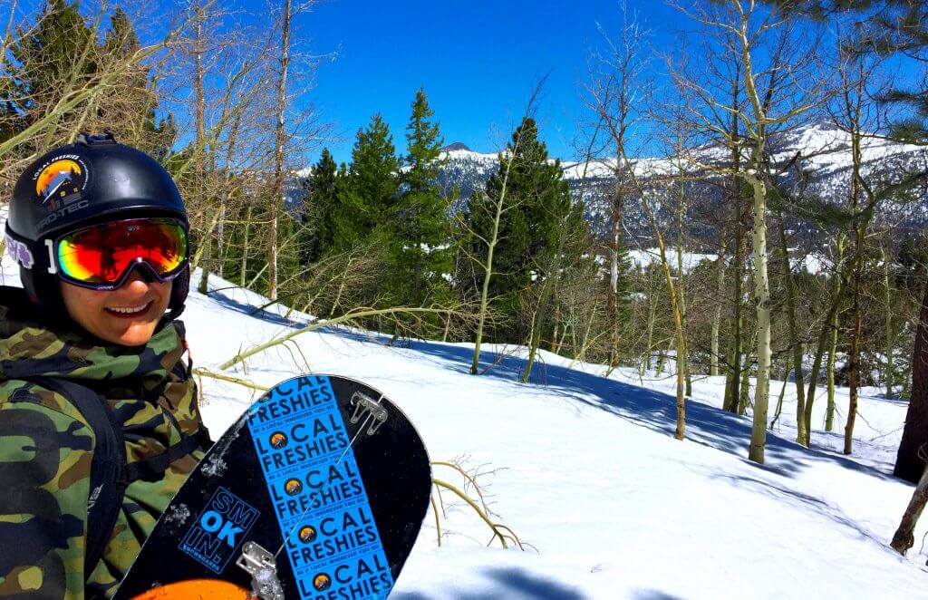 Lake Tahoe Backcountry spring skiing red lake peak carson pass corn snow april