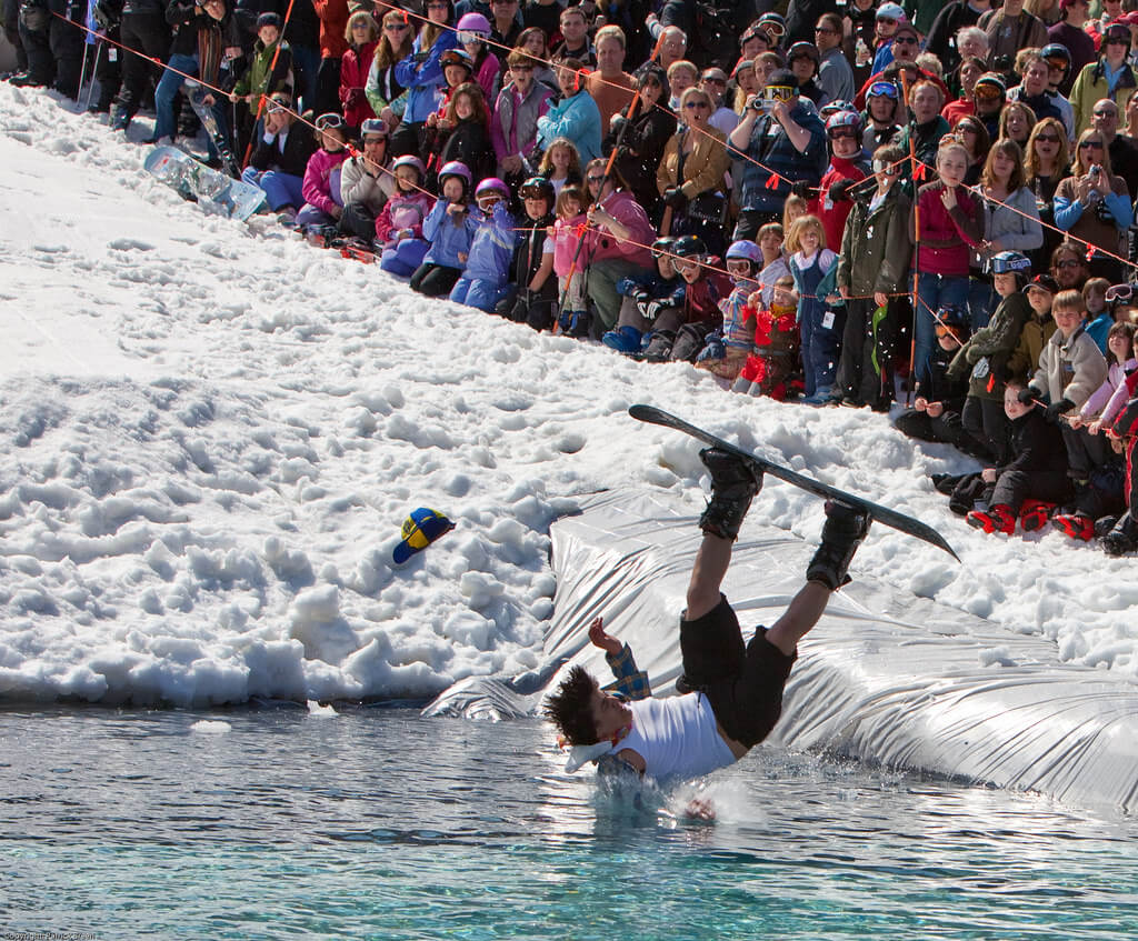 Sugarbush Vermont best pond skim spring skiing