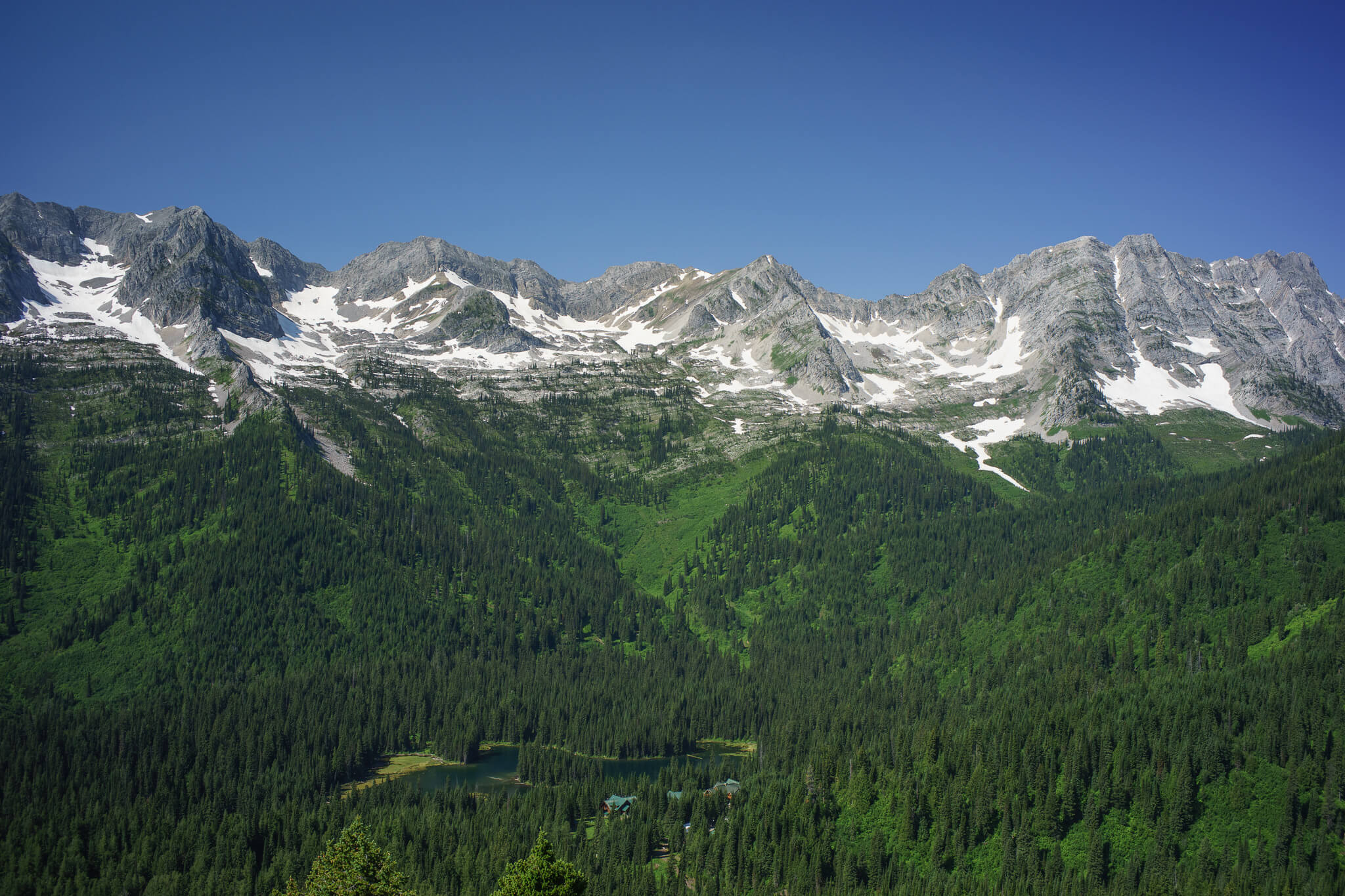 lift accessed camping fernie british columbia canada mountains snow