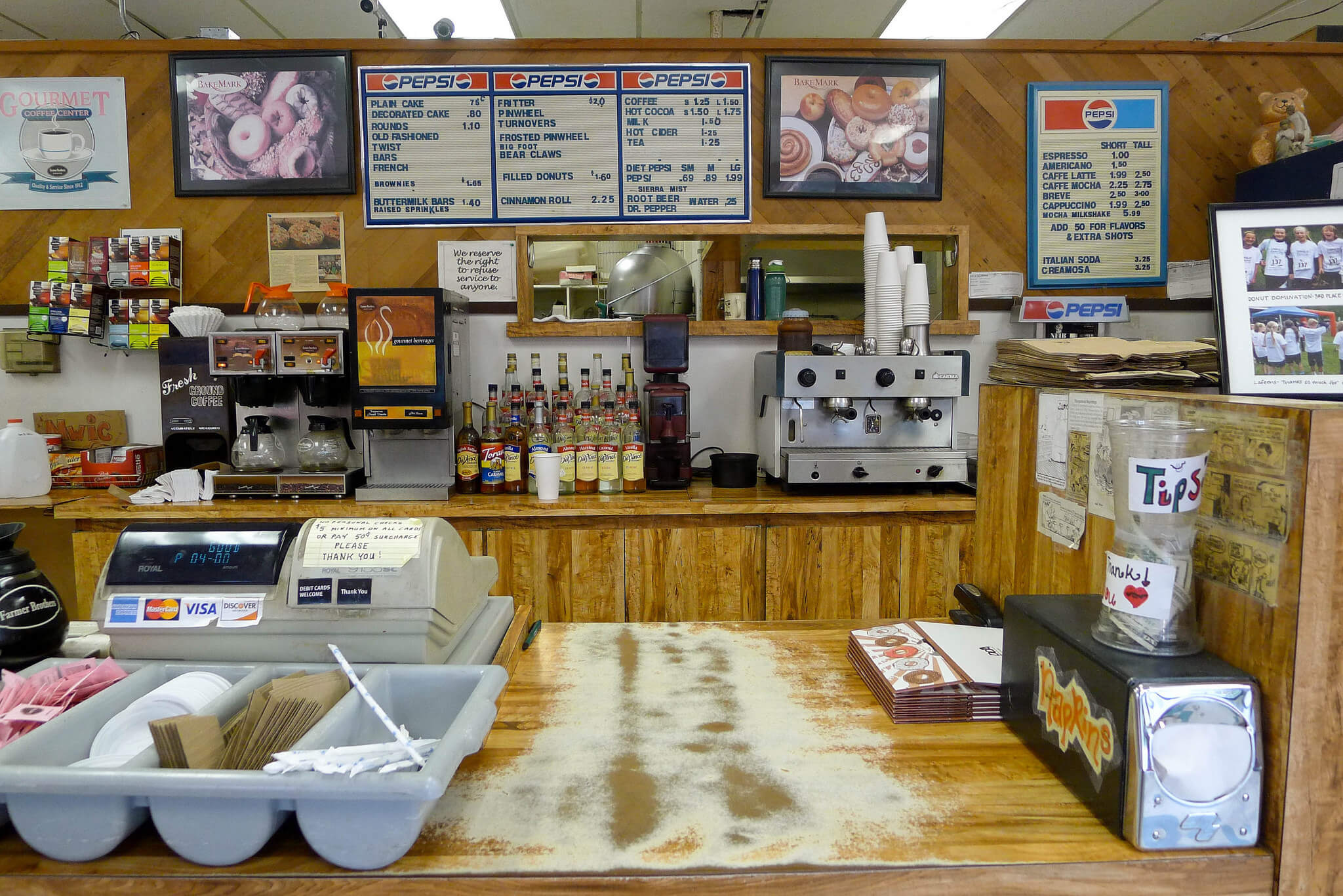 Lafeen's Donuts Ice Cream Bellingham Washington specialty donut shops in a ski town