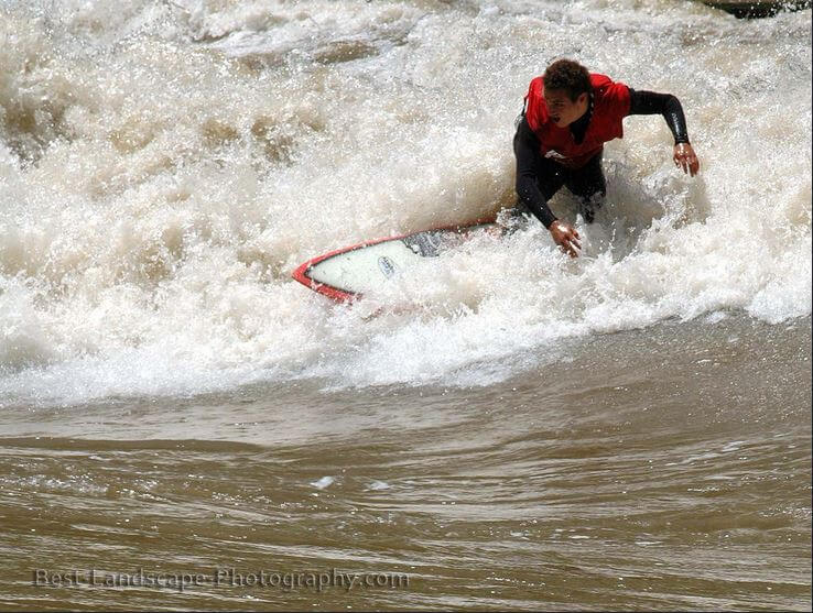 river surfing spots in US / Canada Glenwood Springs Whitewater Park Aspen Colorado