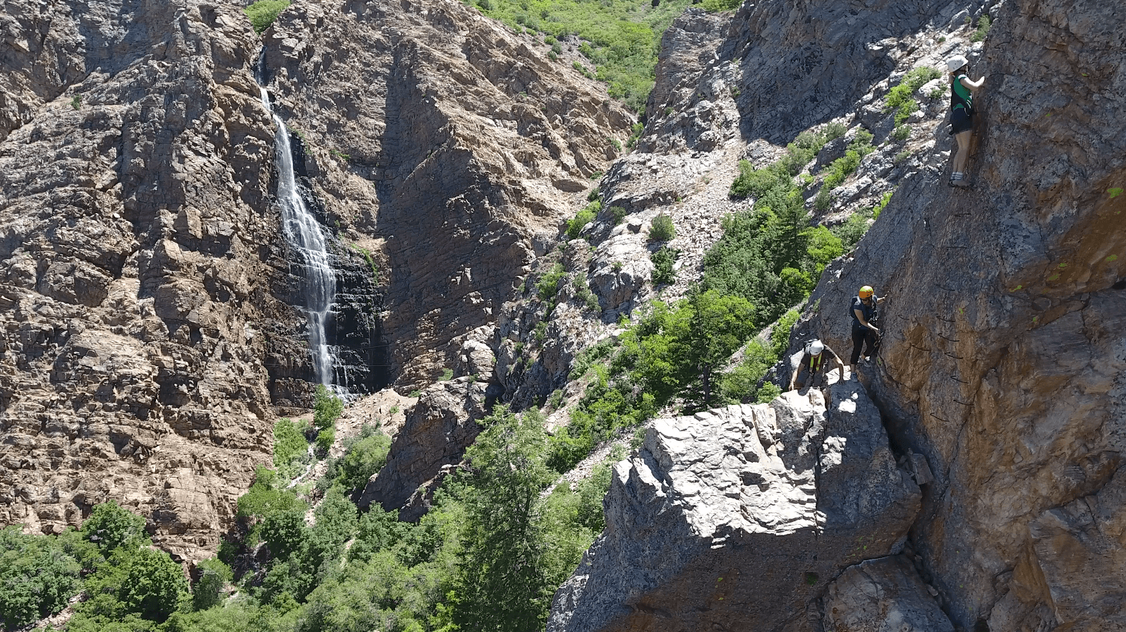 best via ferrata in North America Mt Ogden Via Ferrata Utah Snowbasin Salt Lake City