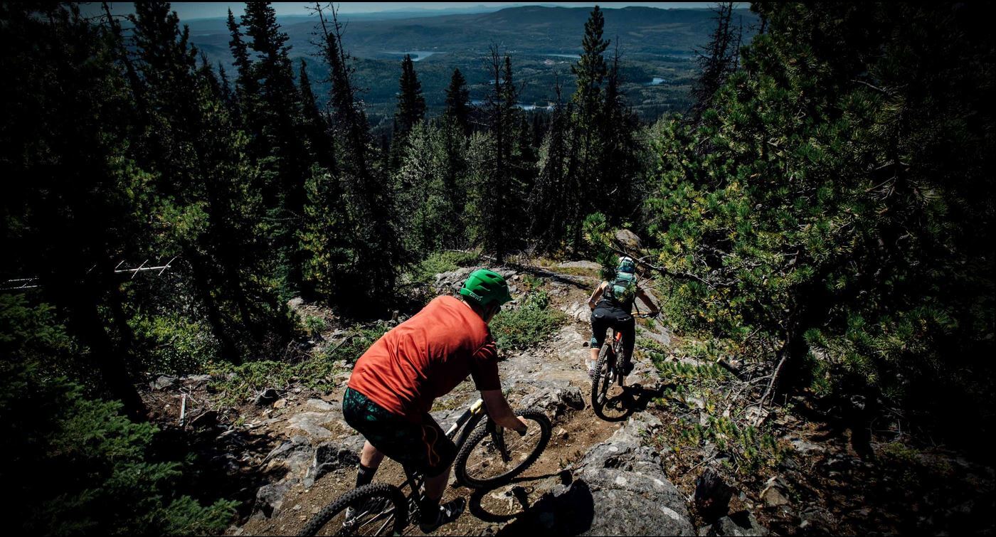 British Columbia Mountain Biking Nature Scenery Cariboos BC Bike Ride North