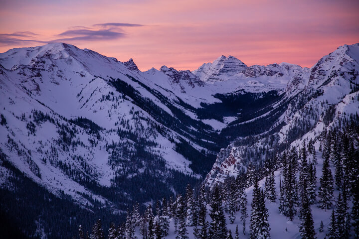 History of Snowmass Sunset Rockies