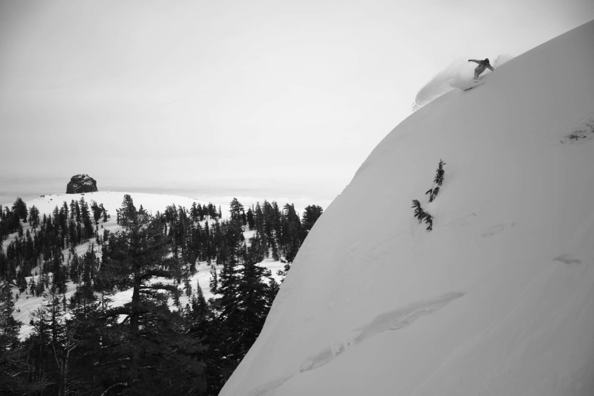 Bird Flu Crew pro snowboarding South Lake Tahoe backcountry powder slash