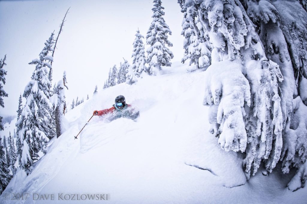 Academy of Skiing Scot Chrisman powder day backcountry