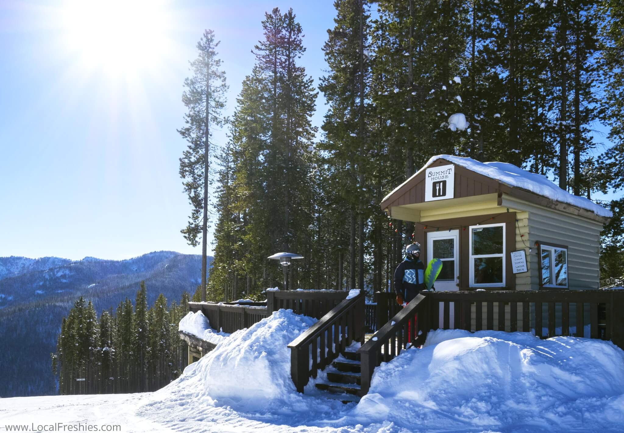 Lookout Pass Idaho Wallace Silver Valley Snowiest Resort Opens 2017