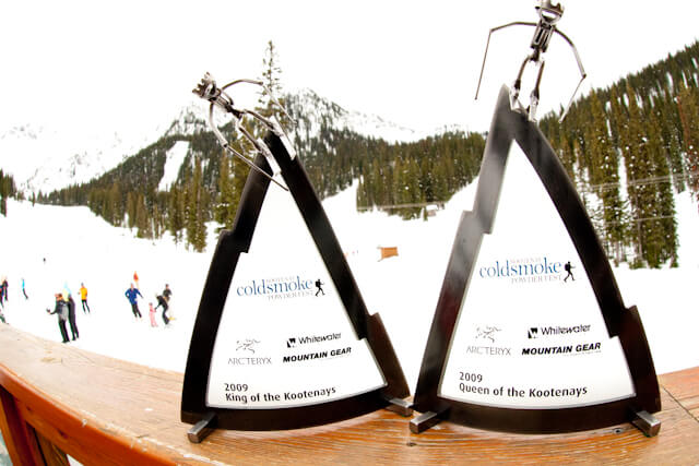 undergound ski events whitewater mountain gear award