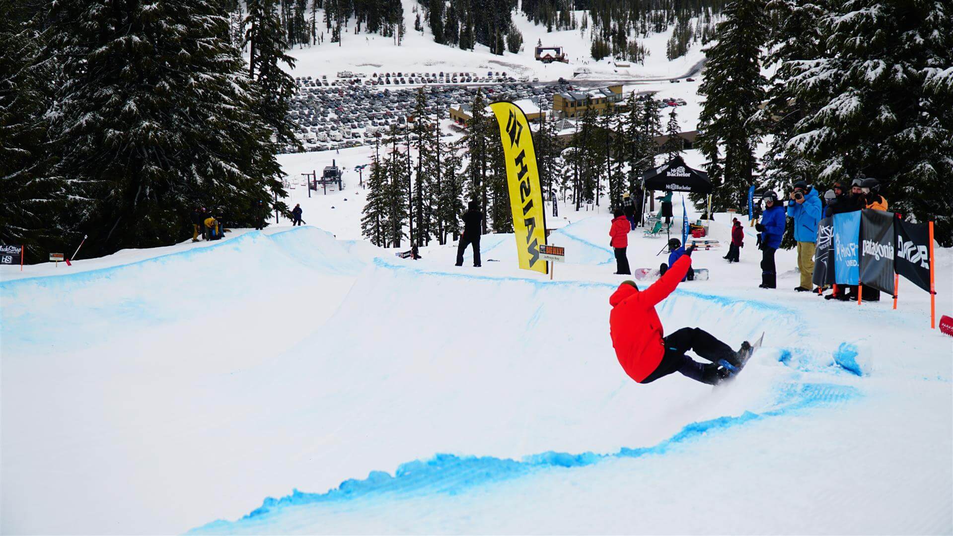 Grassroots Snowboard Contest Mt Bachelor Ski Resort
