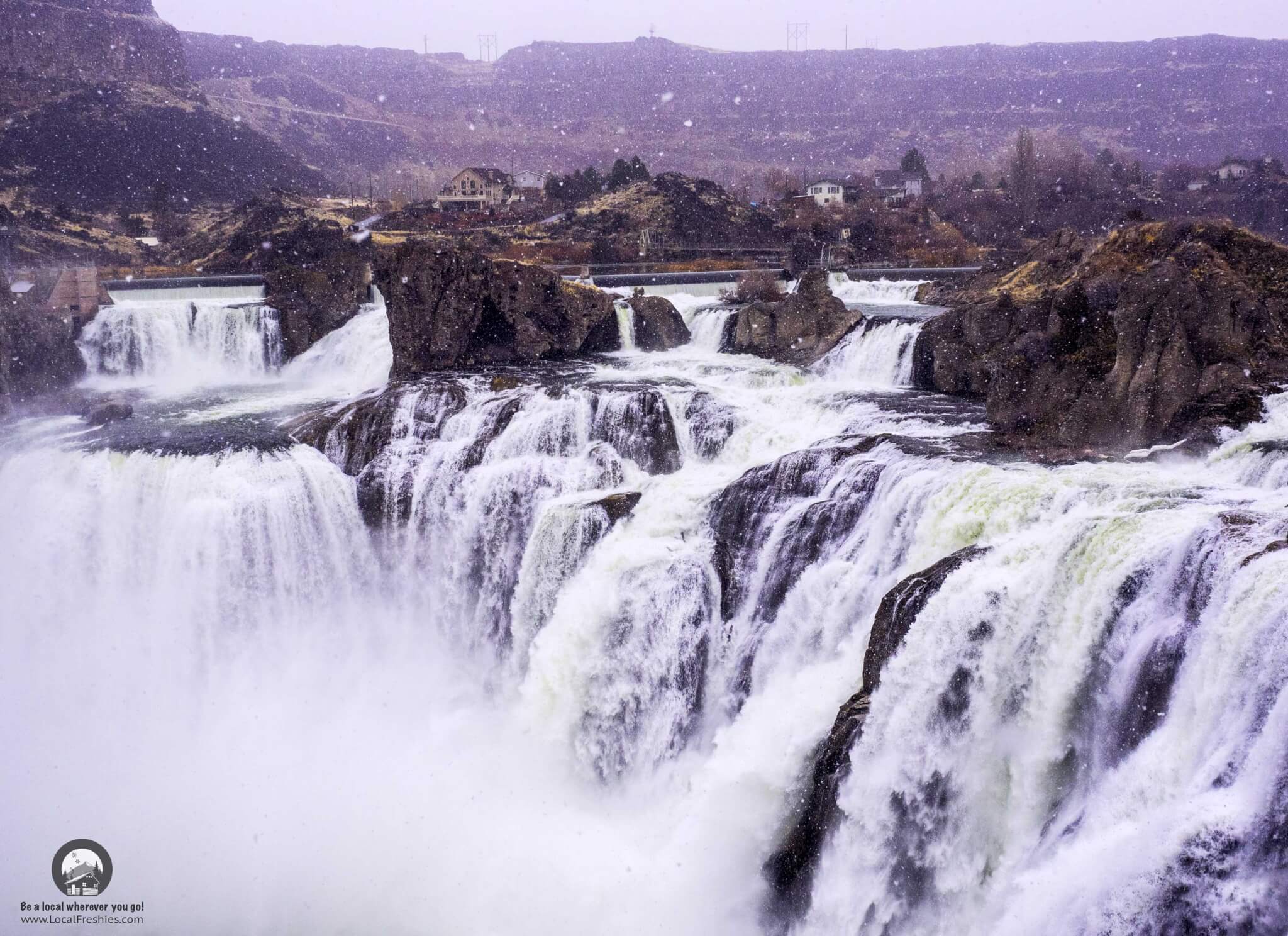 Shoshone Falls Winter Magic Valley Idaho