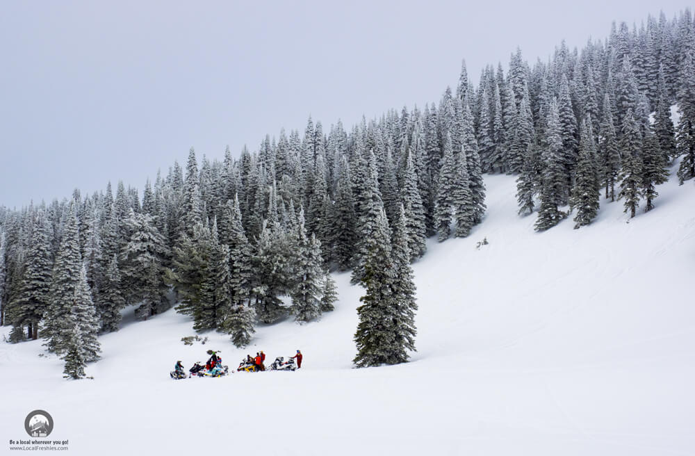 Pomerelle Backcountry Snowmobiling Southern Idaho