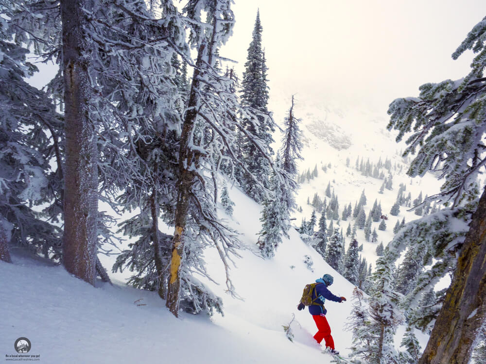 Pomerelle Backcountry Snowboarding