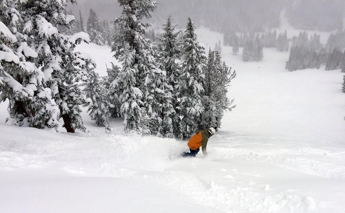 Mt Rose Avalanche Control Miracle March Pineapple Express in Lake Tahoe Sierra Cement