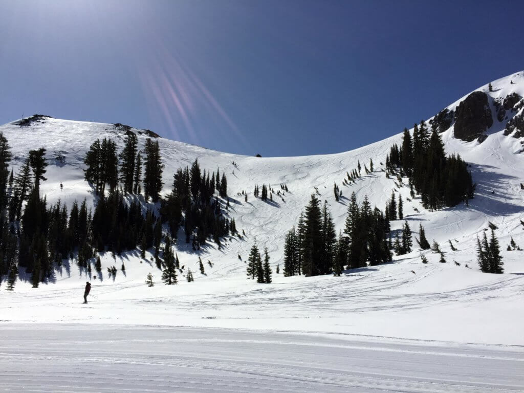 Alpine Meadows Spring Skiing Lake Tahoe California