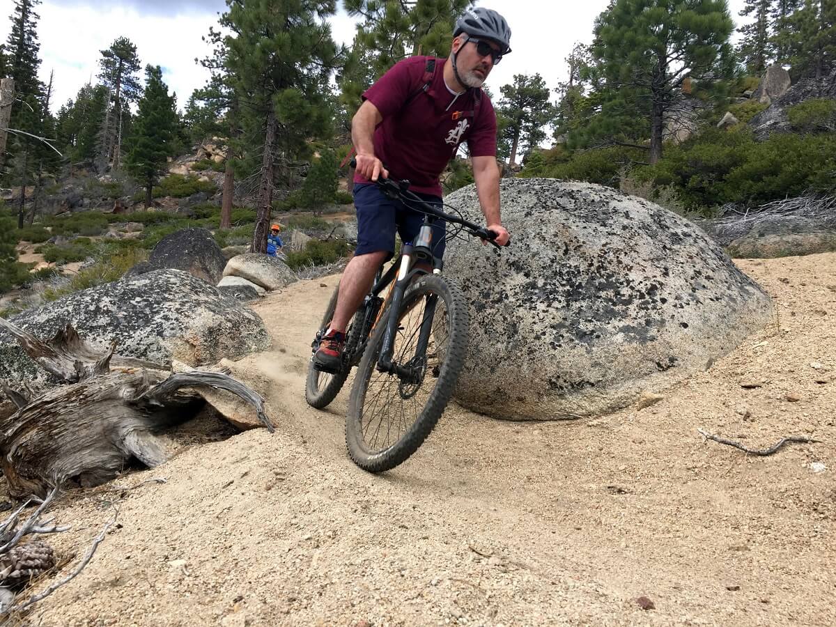 Tahoe Mountain Biking Angora Ridge Trail