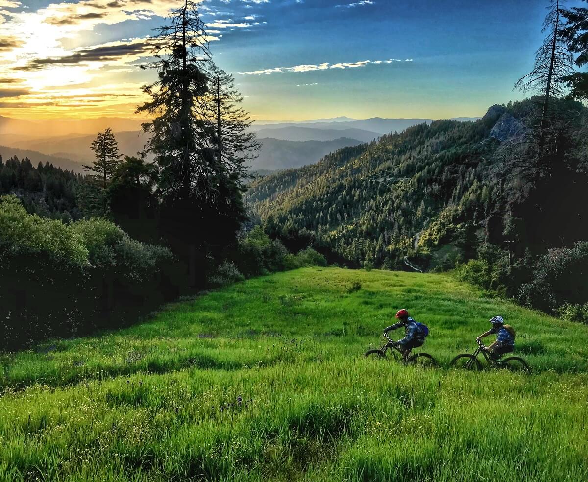 Hidden Mountain Biking Destinations Boise Idaho Around the Mountain to Berm Baby Berm