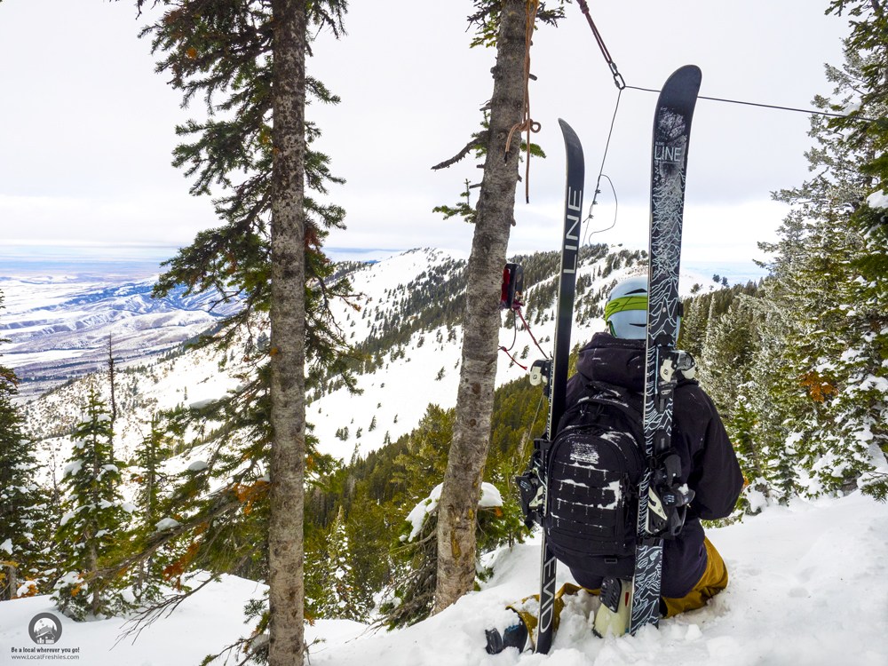 PEBBLE CREEK Ski Area Mountain Guide Southern Idaho Mt Bonneville