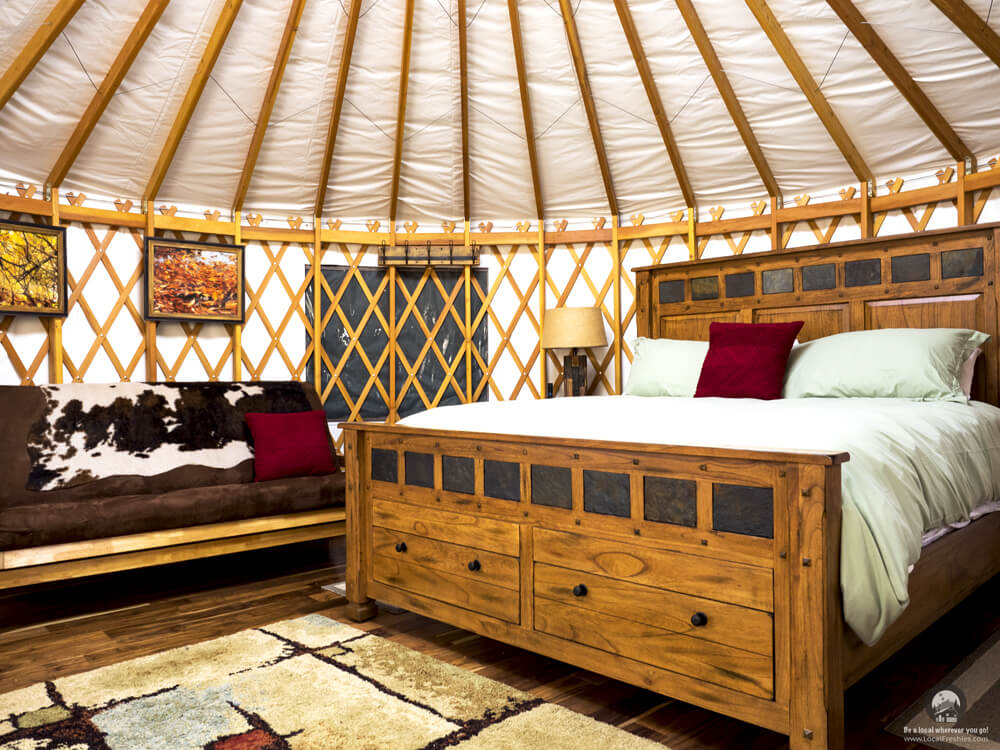 Yurt At City Of Rocks Glamping Idaho Nature And Luxury All In One