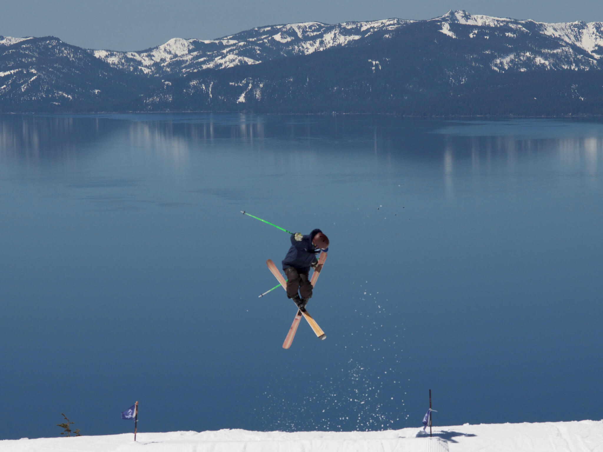 Skis made in the US Praxis Diamond Peak Sunny Skiing Freestyle