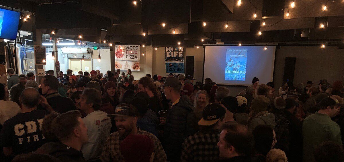 Lord Of The Boards A Telemark Tale Premiere South Lake Tahoe South Lake Brewing Company