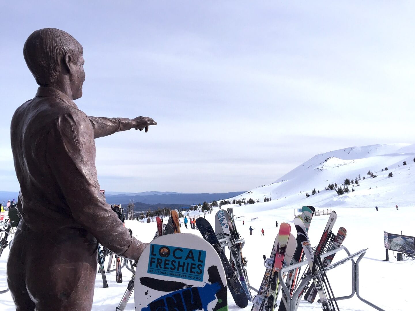 best early season skiing in December is at Mt Bachelor