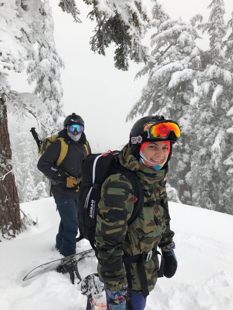 Jaime Pirozzi Richard Bothwell Lassen Backcountry Skiing