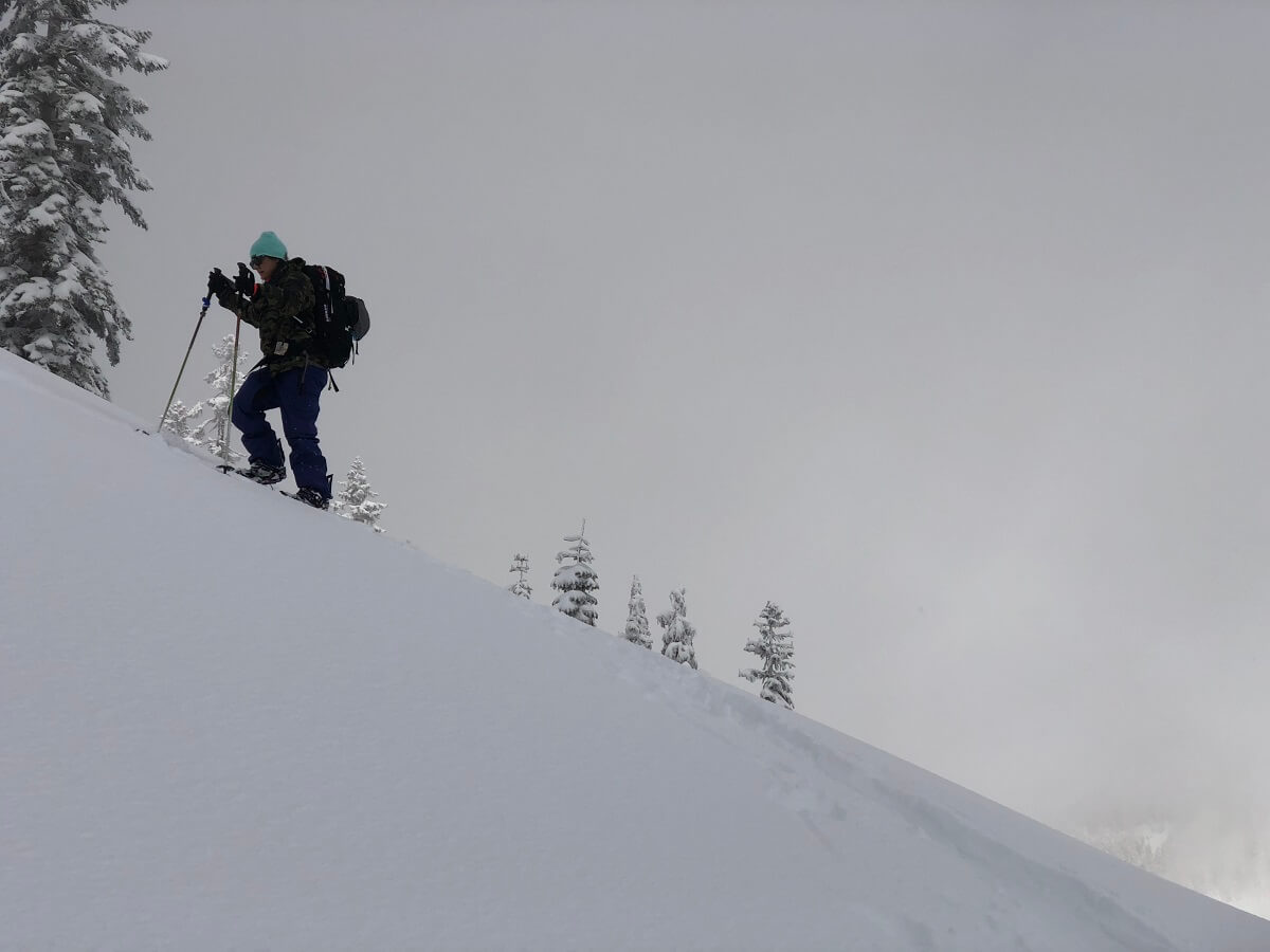 Backcountry Splitboarding Lassen National Park Mt Lassen Winter