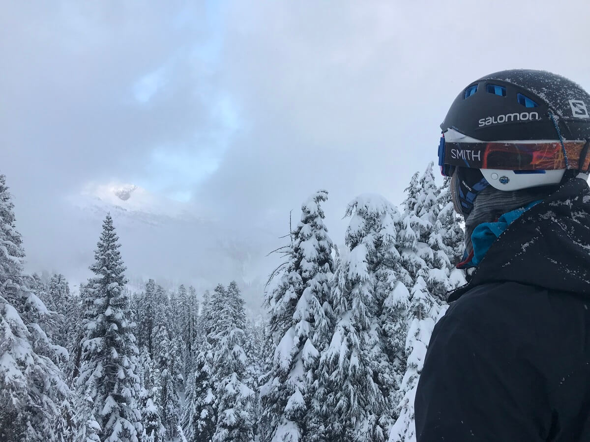 Backcountry Skiing Lassen National Park Mt Lassen Winter