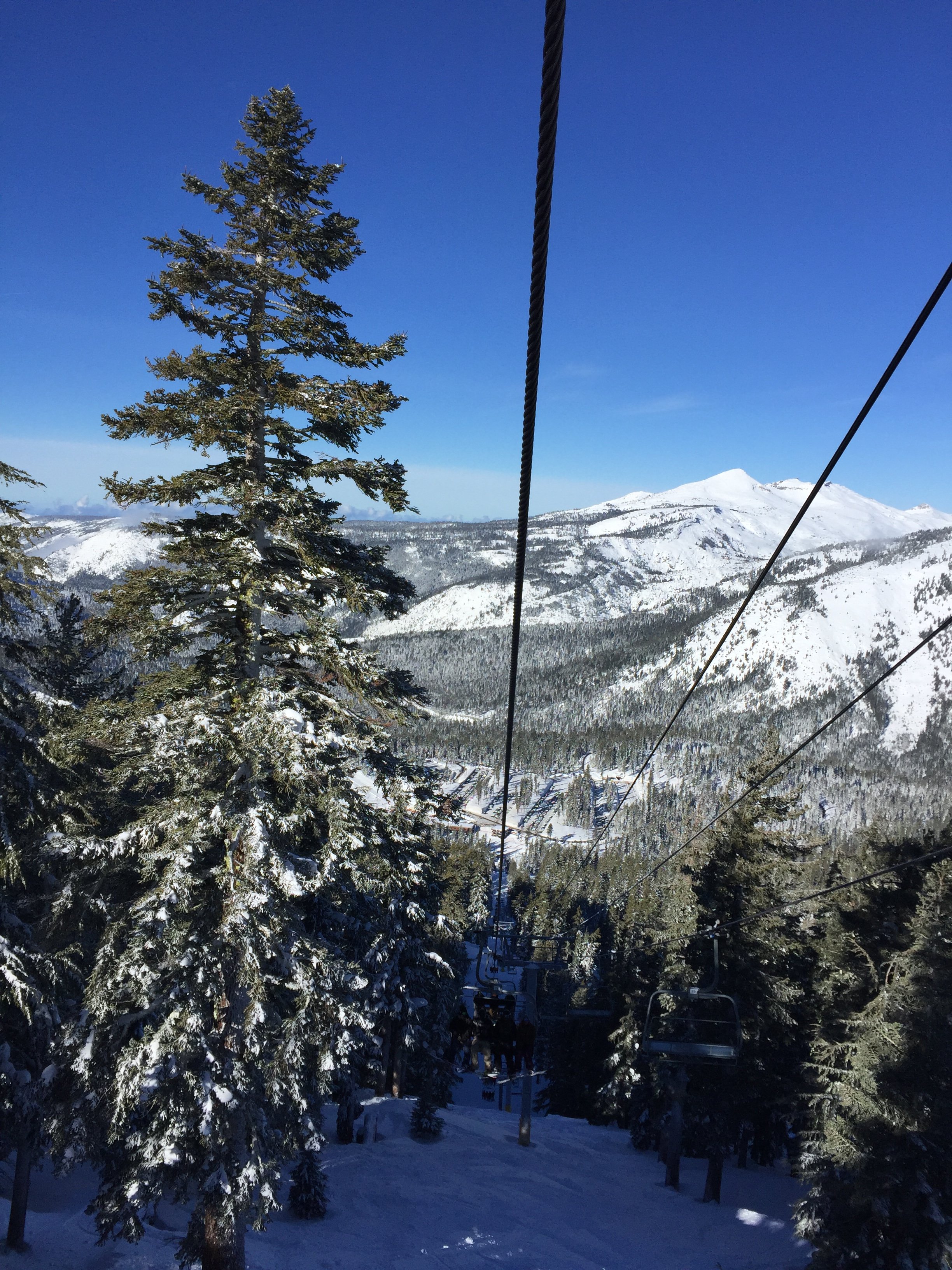 Sierra-at-Tahoe Travel Guide Chairlift winter snow
