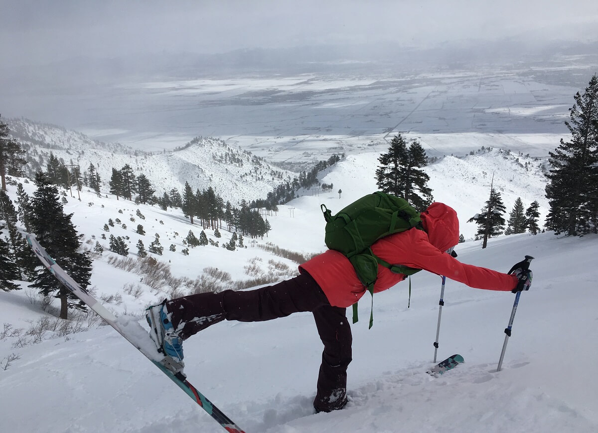 Lake Tahoe Sidecountry Lake Tahoe Yoga Skiing