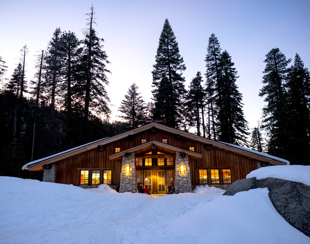 Glacier Point Ski Hut Yosemite National Park Cross Country Skiing