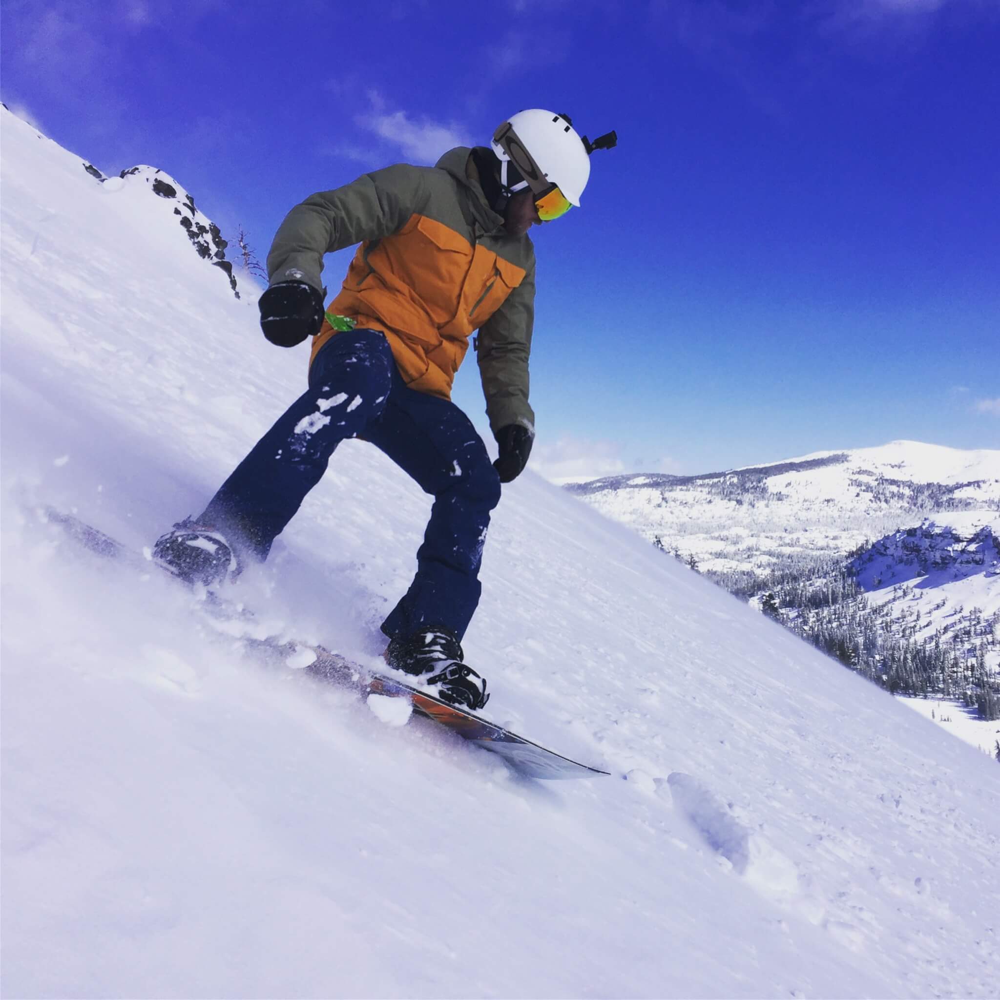 Kirkwood Ski Resort Powder Snowboarding